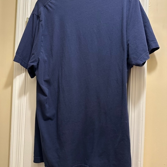 Navy Graphic Luau Tiki Bar T-Shirt - Picture 2 of 5